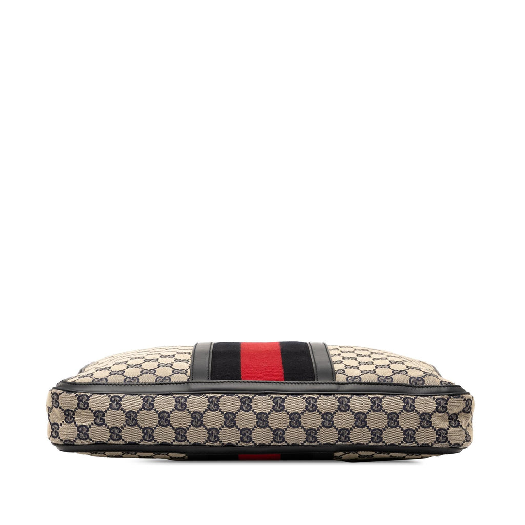 Gucci GG Canvas Web Briefcase