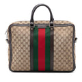 Gucci GG Canvas Web Briefcase