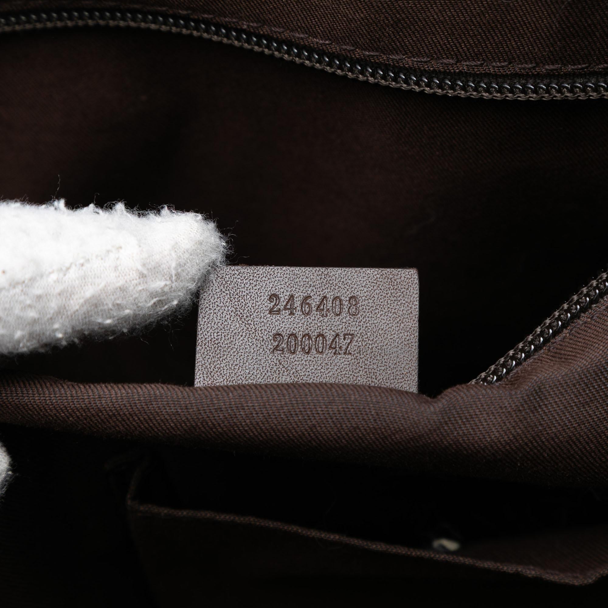 Gucci GG Canvas Web Briefcase