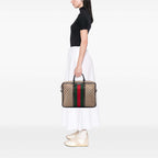 Gucci GG Canvas Web Briefcase