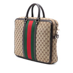 Gucci GG Canvas Web Briefcase