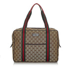 Gucci GG Canvas Web Business Bag (SHG-33948)