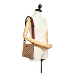 Gucci GG Canvas Web Crossbody Bag (SHG-27859)