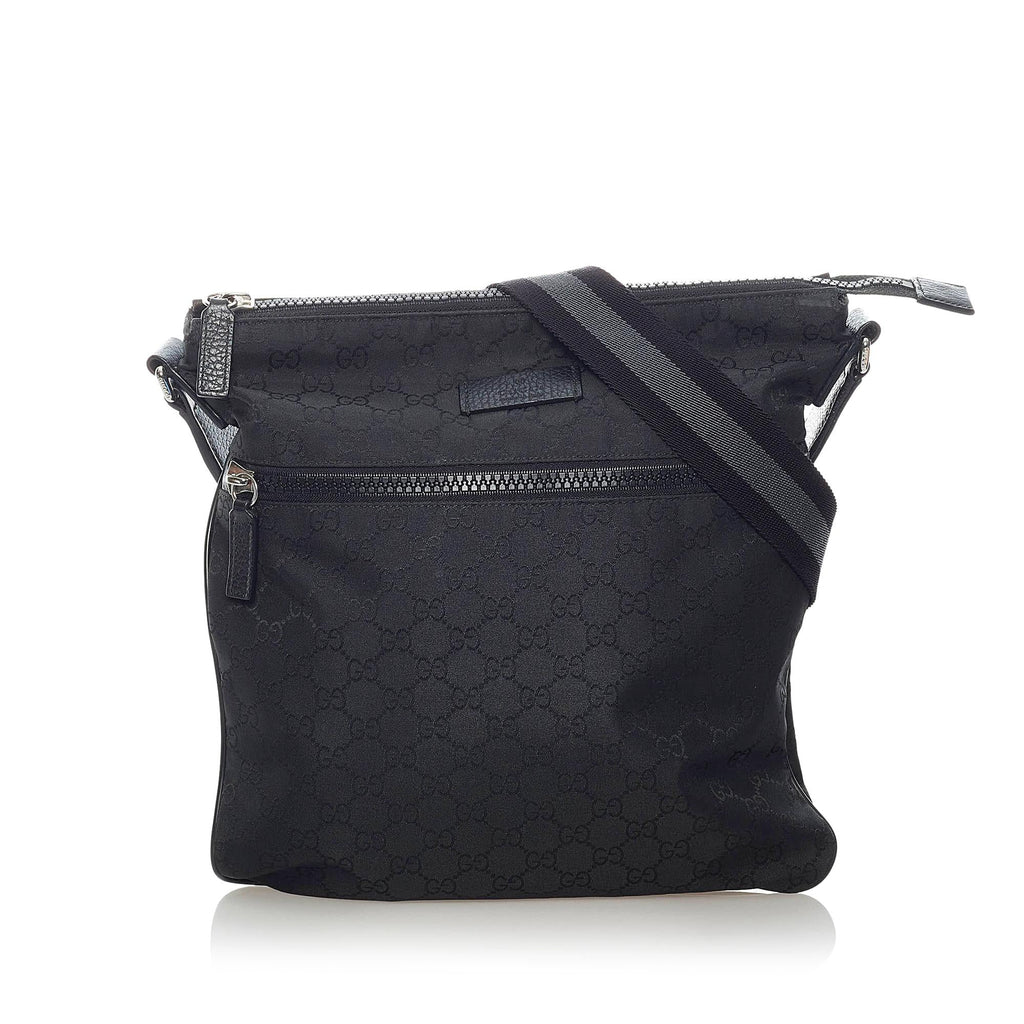 Gucci GG Canvas Web Crossbody Bag (SHG-32734)