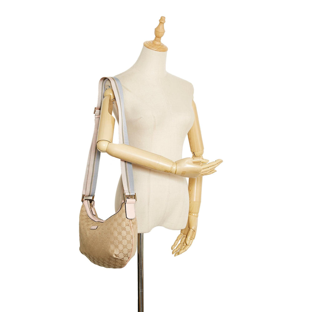 Gucci GG Canvas Web Crossbody (SHG-UOozOI)