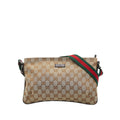 Gucci GG Canvas Web Crossbody (SHG-jpONI7)