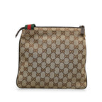 Gucci GG Canvas Web Crossbody (SHG-sHmkxf)