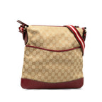 Gucci GG Canvas Web Crossbody (SHG-6C15R6)