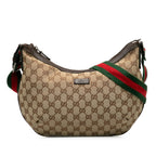 Gucci GG Canvas Web Crossbody (SHG-bpNgYQ)