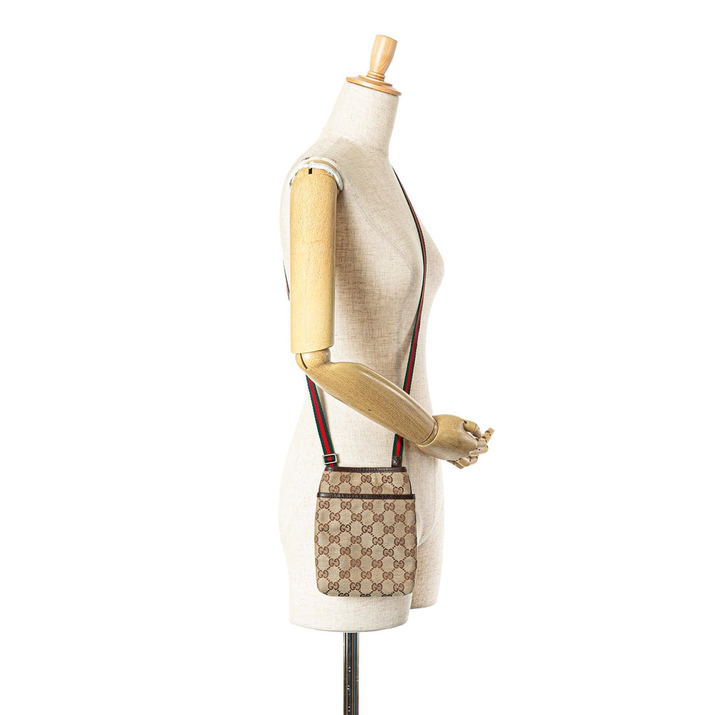 Gucci GG Canvas Web Crossbody