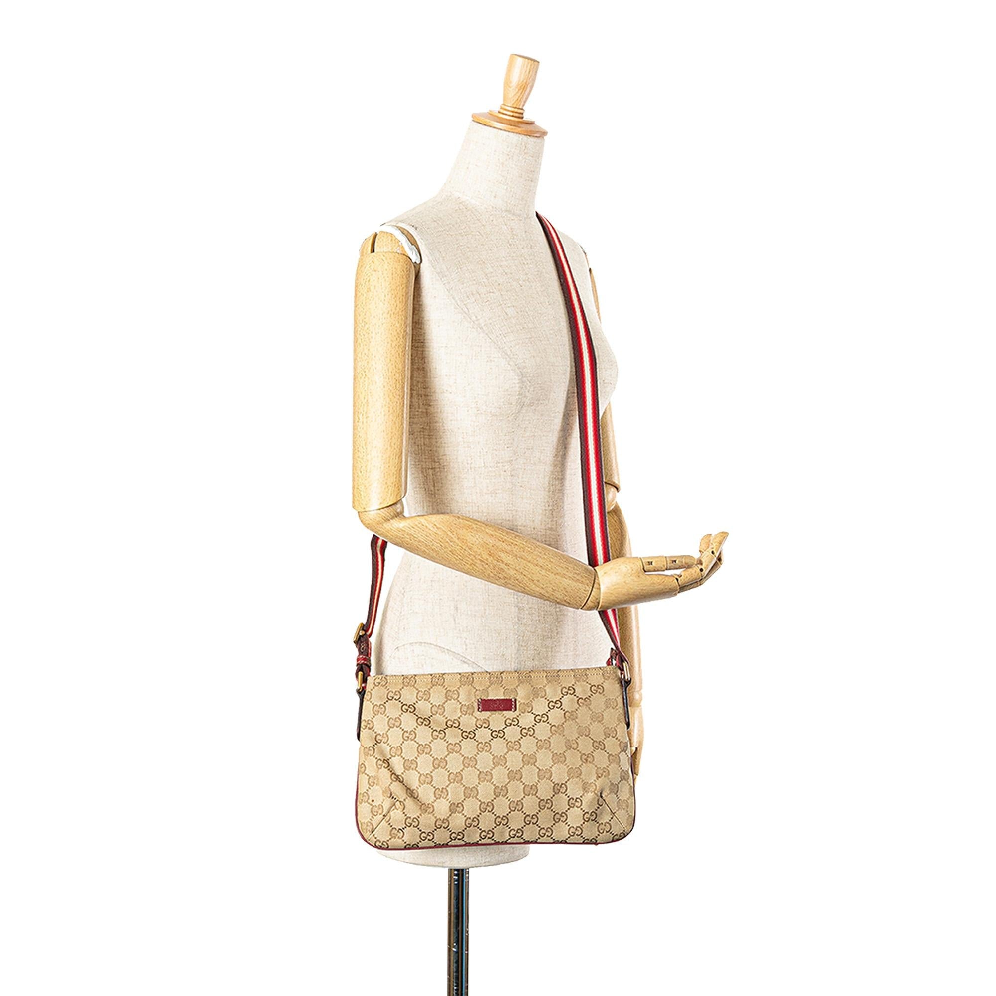 Gucci GG Canvas Web Crossbody