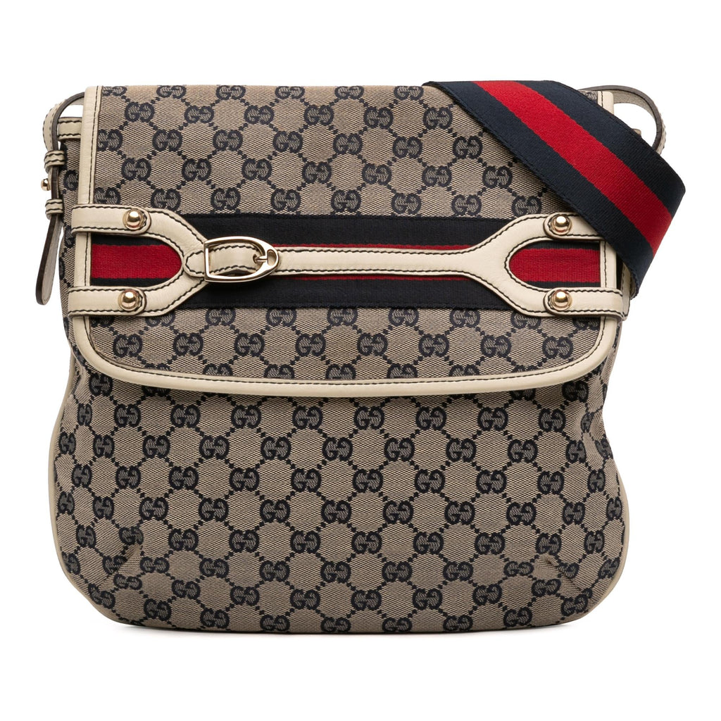 Gucci GG Canvas Web Crossbody