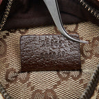 Gucci GG Canvas Web Double Pocket Belt Bag (SHG-YovxPn)