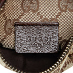 Gucci GG Canvas Web Double Pocket Belt Bag (SHG-YovxPn)
