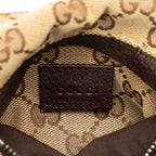 Gucci GG Canvas Web Double Pocket Belt Bag (SHG-aZbnST)