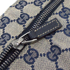 Gucci GG Canvas Web Double Pocket Belt Bag (SHG-R2ckk7)