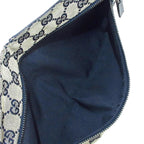 Gucci GG Canvas Web Double Pocket Belt Bag (SHG-R2ckk7)