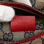 Gucci GG Canvas Web Double Pocket Belt Bag