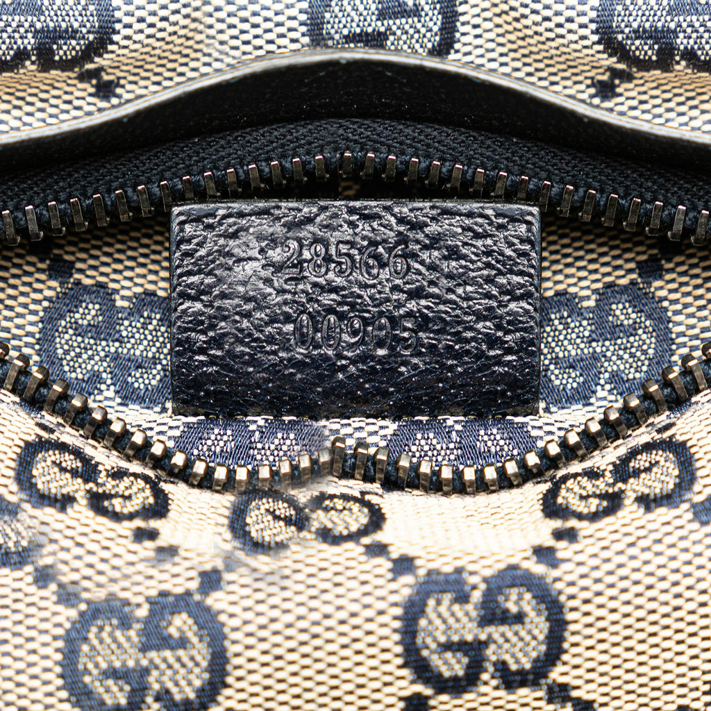Gucci GG Canvas Web Double Pocket Belt Bag (SHG-C9Tytb)