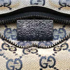 Gucci GG Canvas Web Double Pocket Belt Bag (SHG-C9Tytb)