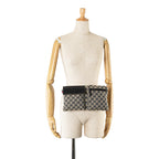 Gucci GG Canvas Web Double Pocket Belt Bag (SHG-C9Tytb)