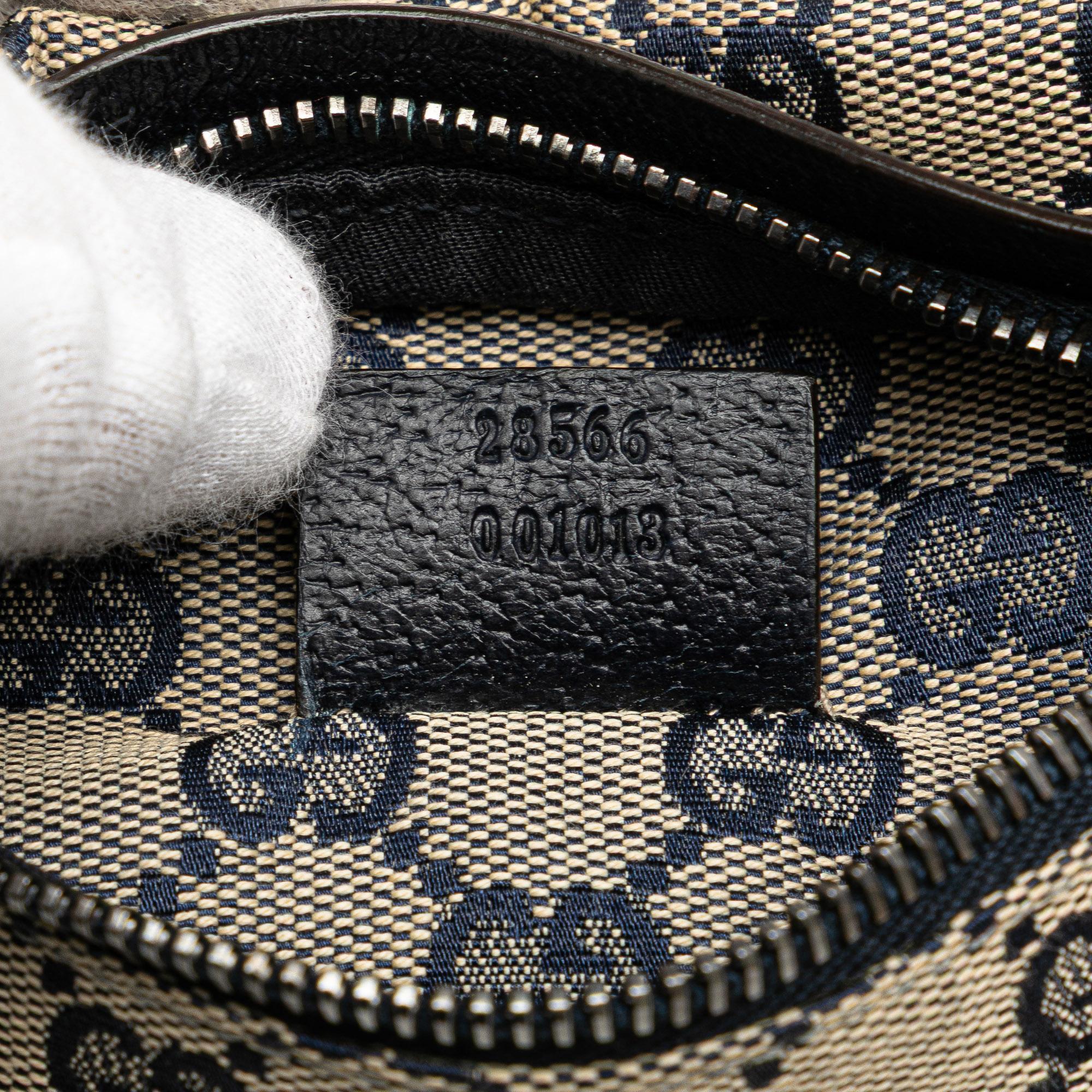 Gucci GG Canvas Web Double Pocket Belt Bag