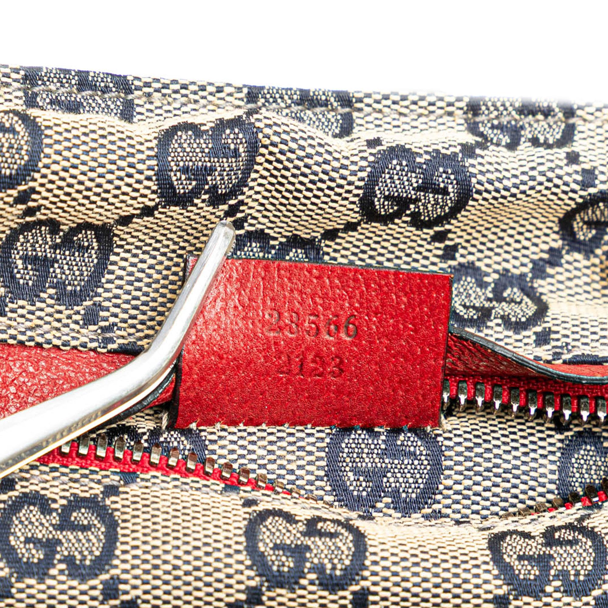 Gucci GG Canvas Web Double Pocket Belt Bag