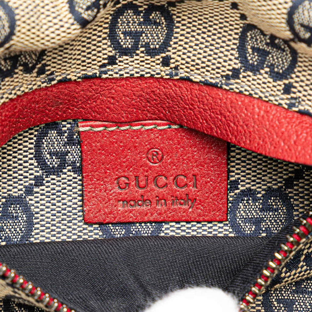 Gucci GG Canvas Web Double Pocket Belt Bag