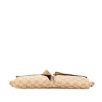 Gucci GG Canvas Web Double Pocket Belt Bag