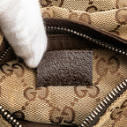 Gucci GG Canvas Web Double Pocket Belt Bag