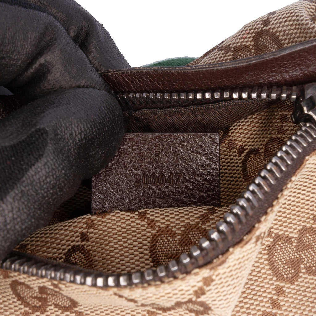 Gucci GG Canvas Web Double Pocket Belt Bag
