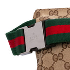 Gucci GG Canvas Web Double Pocket Belt Bag