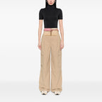Gucci GG Canvas Web Double Pocket Belt Bag