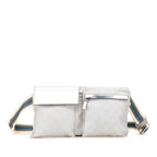 Gucci GG Canvas Web Double Pocket Belt Bag