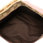 Gucci GG Canvas Web Double Pocket Belt Bag