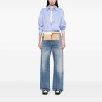 Gucci GG Canvas Web Double Pocket Belt Bag