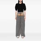 Gucci GG Canvas Web Double Pocket Belt Bag