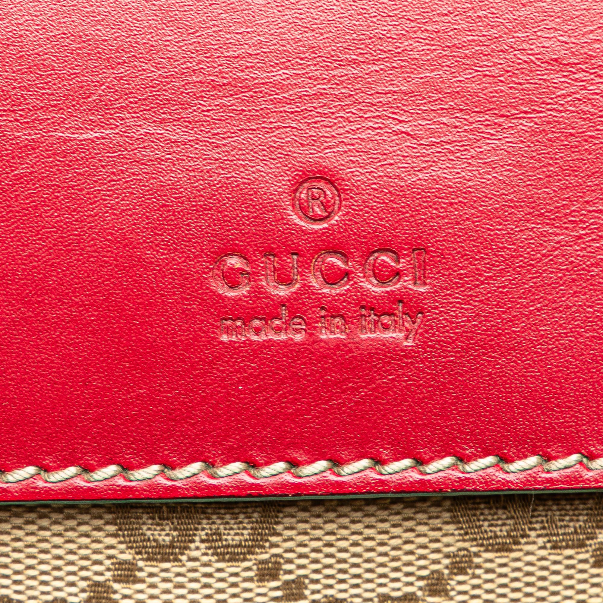 Gucci GG Canvas Web Double Pocket Belt Bag