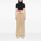 Gucci GG Canvas Web Double Pocket Belt Bag