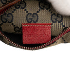 Gucci GG Canvas Web Double Pocket Belt Bag