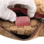 Gucci GG Canvas Web Double Pocket Belt Bag