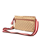 Gucci GG Canvas Web Double Pocket Belt Bag