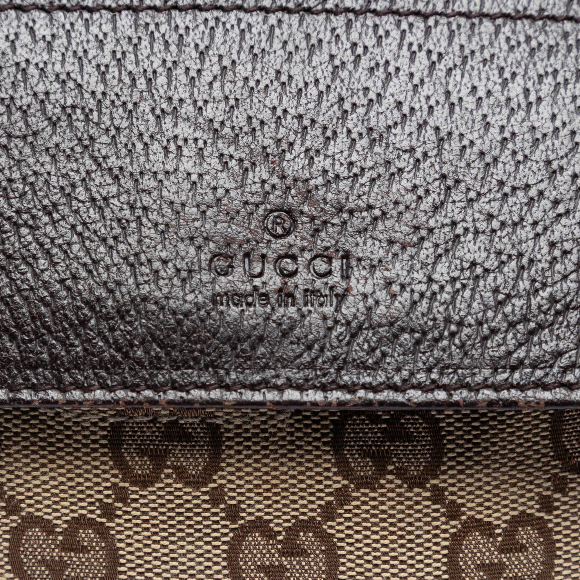 Gucci GG Canvas Web Double Pocket Belt Bag
