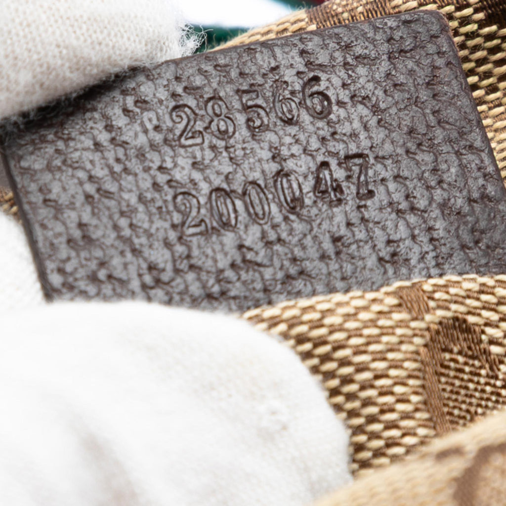 Gucci GG Canvas Web Double Pocket Belt Bag
