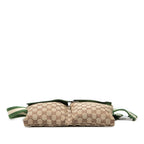 Gucci GG Canvas Web Double Pocket Belt Bag