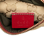 Gucci GG Canvas Web Double Pocket Belt Bag
