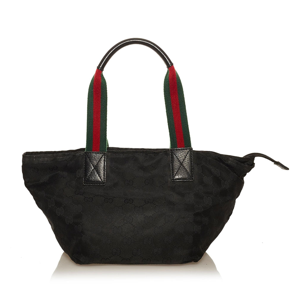Gucci GG Canvas Web Handbag (SHG-29364)