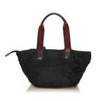 Gucci GG Canvas Web Handbag (SHG-29364)