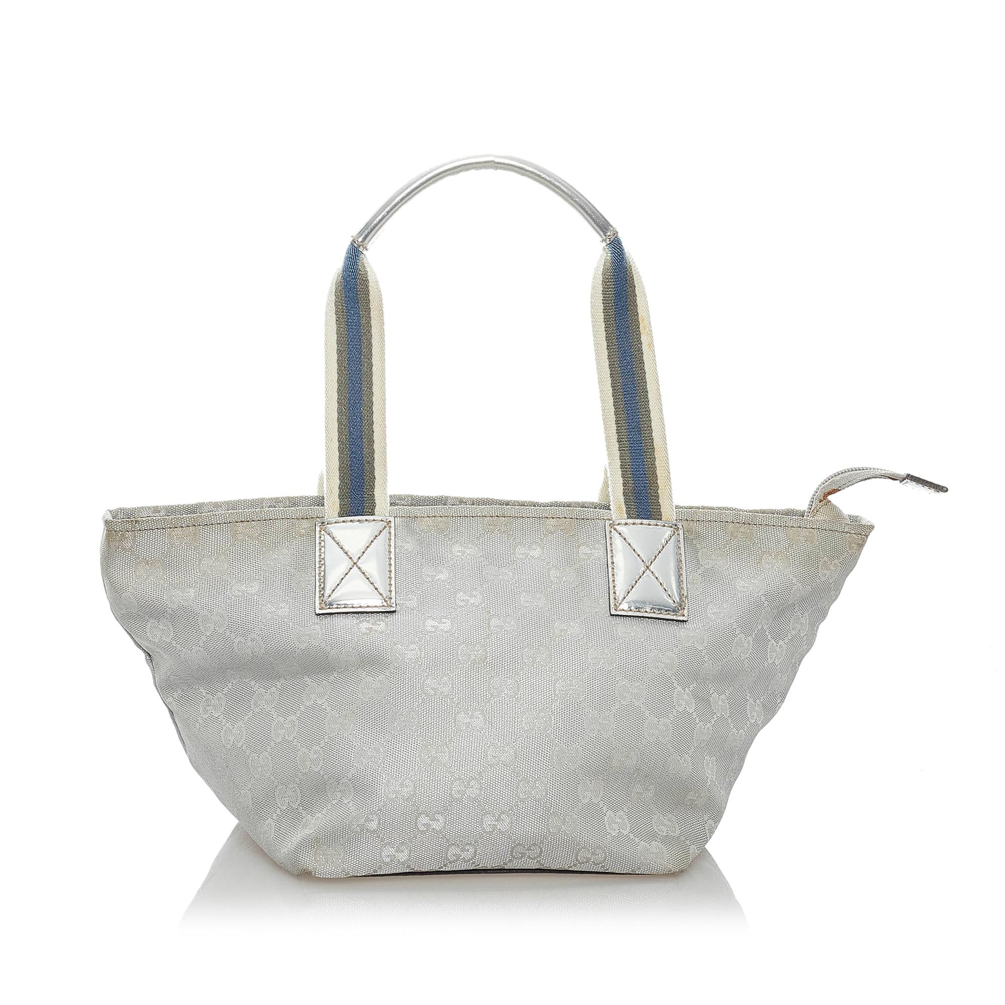 Gucci GG Canvas Web Handbag (SHG-29708)