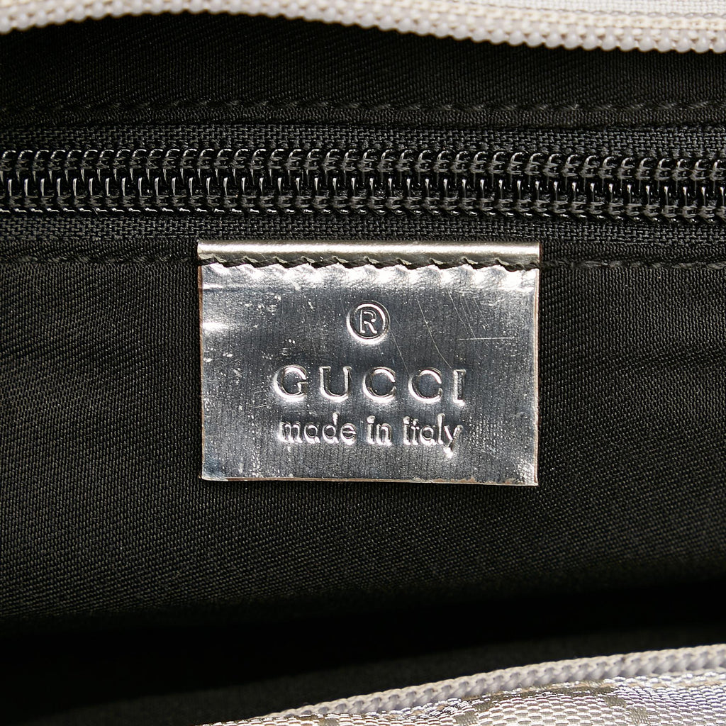 Gucci GG Canvas Web Handbag (SHG-32931)